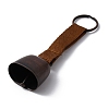 Iron Bear Bells with Webbing Keychain KEYC-WH0004-95B-2