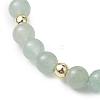 Chip & Round Mixed Gemstone Beaded Stretch Bracelets for Women BJEW-JB10766-5