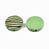 Painted Natural Wood Beads WOOD-T021-50B-M-3