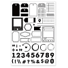 Custom PVC Plastic Stamps DIY-WH0296-0003-8