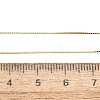 Sterling Silver Box Chain Necklaces X-STER-M086-03B-2