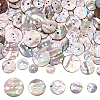 100Pcs 5 Styes 2-Hole Shell Buttons BUTT-PH0001-44-1