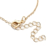 3Pcs Alloy Rhinestones Anklets LS-AJEW-S083-01G-02-4