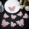 10Pcs 2 Styles Glass Rhinestone Car Stickers STIC-GF0001-42C-4