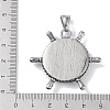 Viking 316 Surgical Stainless Steel Rotatable Pendants STAS-E212-01AS-02-3