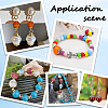 240Pcs 8 Styles Tibetan Style Alloy Flower Bead Caps FIND-SP0001-63-6