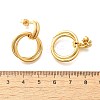 201 Stainless Steel Stud Earrings EJEW-Q026-03G-3