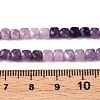 Gradient Color Natural Lepidolite Beads Strands G-N342-138B-6