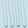 12Pcs 4 Styles 304 Stainless Steel Cable Chain Necklace Making STAS-SC0010-23P-7