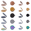 20Pcs 10 Styles 304 Stainless Steel Cuff Earrings EJEW-HS0001-35-1