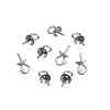 304 Stainless Steel Cup Peg Bails Pendants STAS-S057-58A-P-3