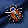 Beetle Rhinestone Brooch PW-WGB4875-01-2