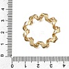 Brass Micro Pave Clear Cubic Zirconia Pendants CU-CBA3569-01G-D-3