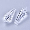 Transparent Acrylic Pendants LS-TACR-WH0002-02-1