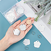 60Pcs 2 Style Aluminum Alloy Pendants ALUM-BC0001-63A-3