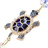 Alloy Rhinestones & Glass Charm Suncatchers HJEW-E013-01G-E-3