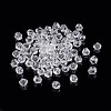 Faceted Bicone Grade AAA Transparent Glass Beads X-GLAA-O006-B04-2