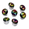 Glass Charms RGLA-L026-C24-1