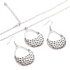 Bohemian Style Alloy Pendant Necklaces & Dangle Earrings Sets WG43411-03-2