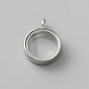 304 Stainless Steel Locket Pendants STAS-WH0033-76B-P-1