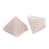 Natural Rose Quartz Orgonite Pyramid Display Decorations G-C186-08H-3