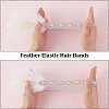 Alloy & Rubber & Rhinestone & Feathers & Seed Glass & Plastic Headbands OHAR-WH20011-15B-6