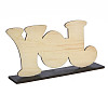 Wood Tabletop Display Decorations WOOD-N005-74-4