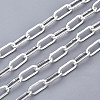 304 Stainless Steel Paperclip Chains CHS-N001-09S-1