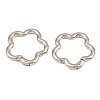 Zinc Alloy Spring Gate Rings AL-CBAC079-06P-02-2