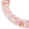 Natural Ferruginous Quartz Beads Strands G-B142-C01-2x2mm-4