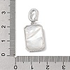 Natural Shell Carved Pendants KK-N290-07P-3