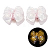 Luminous Opaque Resin & Rhinestone & Polymer Clay Beads RE-CBA1913-02K-1