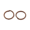 Brass Open Jump Rings KK-G514-01L-R-2