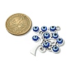 Blue Evil Eye Alloy Pendants PALLOY-JF02358-03-2