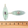 Natural Green Fluorite Pendants G-D357-01G-3