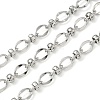 304 Stainless Steel Oval Link Chains CHS-C020-03P-1