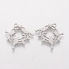 Tarnish Resistant 201 Stainless Steel Pendants STAS-Q201-T430-2