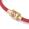 Unisex Cotton String Cord Bracelets BJEW-I284-01-A-3