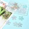 20Pcs 5 Colors Plated UV Acrylic Beads TACR-FS0001-66-7