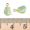 Brass Micro Pave Cubic Zirconia Charms KK-S336-02G-B-3