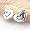 Tibetan Style Alloy Beads TIBEB-Q068-21AS-RS-5