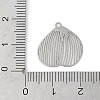 Iron Etched Metal Embellishments Pendants IFIN-Z003-01P-3