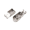 Tarnish Resistant 201 Stainless Steel Watch Band Clasps STAS-K173-01B-2