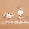 Spider Shape Halloween Blank Wooden Cutouts Ornaments WOOD-L010-02-4