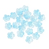 Dyed & Heated Glass Bead Caps GLAA-C042-01E-1