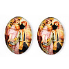 Glass Cabochons GGLA-T004-01H-1