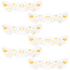 10Pcs Transfer Sticker Proof Removable Temporary Tattoos Stickers DIY-SP0003-65A-06-1