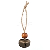 Iron Bell Pendant Decoration HJEW-JM02488-03-1