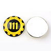 Glass Cabochons for DIY Projects GGLA-L020-12mm-19-2