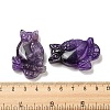 Natural Amethyst Pendants G-M417-08C-3